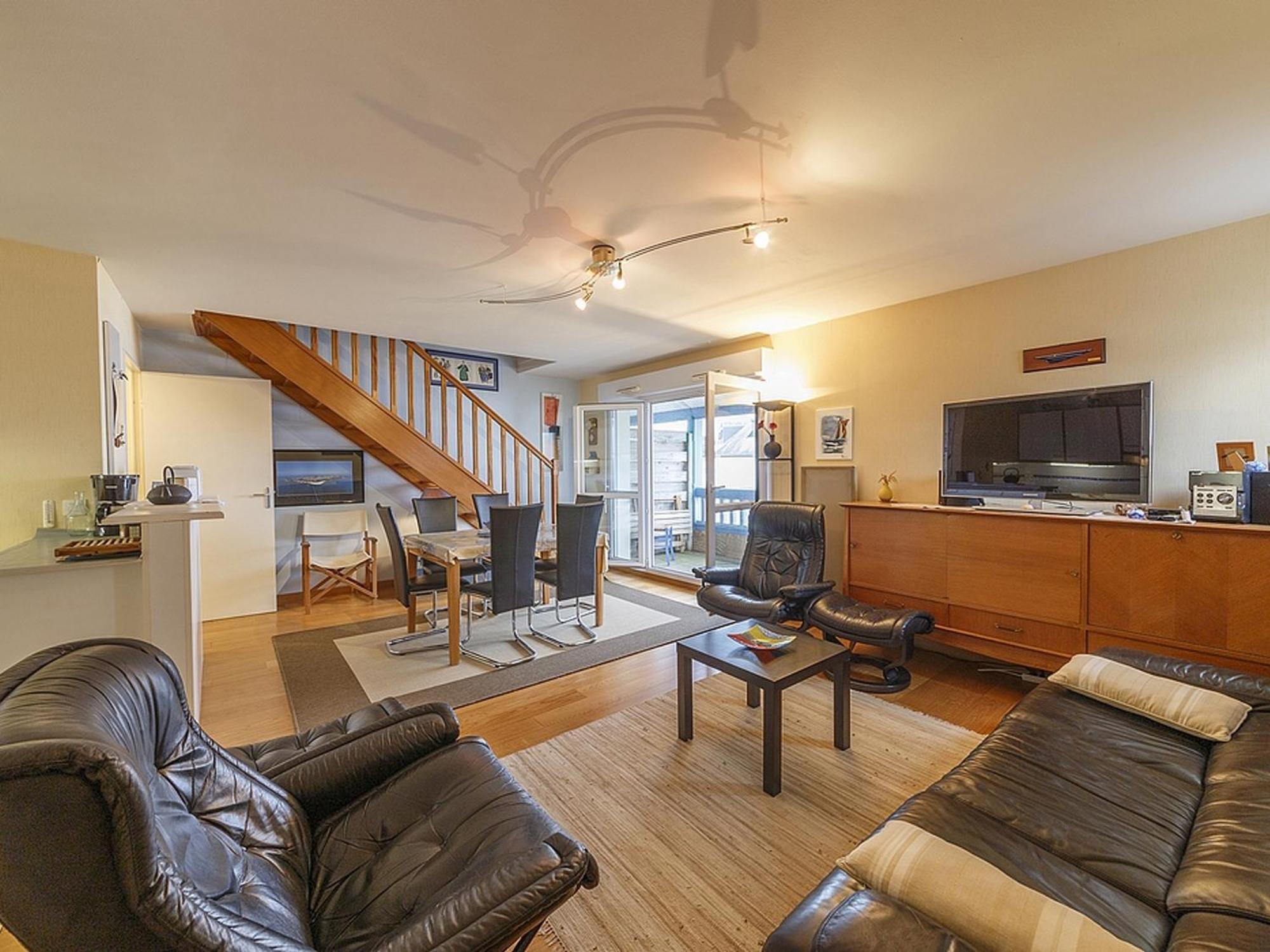 Appartement Duplex Familial Vue Mer, Proche Plage Et Commerces - Fr-1-639-125 Arzon Exterior foto